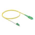 83235 - Kabel Lichtwellenleiter LC-APC zu SC-APC Simplex Singlemode OS2 1 m