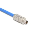 86032 - M12 plug 8 pin X-coded field-wireable Cat.6A