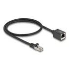 88052 - Patchkabel Cat.6a, S/FTP, 0,5m, schwarz