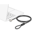 20974 - Navilock laptop lock with key for standard Kensington slot - short lock