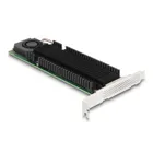 90123 - PCI Express x8 Karte zu 2 x intern NVMe M.2 Key M mit RAID - Low Profile