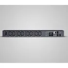 PDU41004 - Swiched 230V15A 1U 8x IEC-320 Ausgang Netzwerkanschluss Power