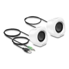 27008 - Mini stereo PC speaker with 3.5 mm jack plug and USB power supply