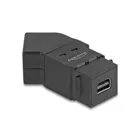 67154 - Keystone Modul Mini DisplayPort Einbaubuchse zu DisplayPort Buchse 45 gew