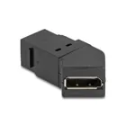 67154 - Keystone Modul Mini DisplayPort Einbaubuchse zu DisplayPort Buchse 45 gew