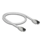 80557 - Netzwerkkabel RJ45, S/FTP, 0,5m, grau