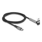 81172 - USB 2.0 Kabel USB Type-C Stecker zu Stecker gewinkelt mit Ständerfunktion