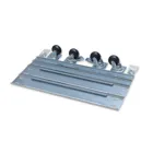 RAX-RK-X89-X1 - Roller set with reinforcement frame for 800x900 distribution board, load capacity 450 kg incl.