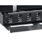 RAB-FO-X78-A1 - Ausziehbares Opto-Patch-Panel 1HE für 12 LC-D Stecker quad, RAL 9005, schwarz