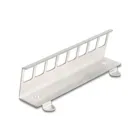 90657 - Keystone Metall Halterung 8 Port für Hutschiene