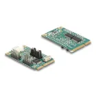 95276 - Mini PCIe IO PCIe full size 2 x Seriell RS-232 mit Spannungsversorgung 5