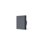 AQAZWS-EUK01-G - Smart Wall Switch H1 Grey No Neutral, Single Rocker (Zigbee)