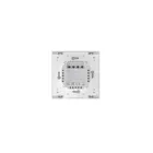 AQAZWS-EUK04 - Smart Wall Switch H1 White With Neutral, Double Rocker (Zigbee)