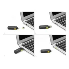 22031 - USB Port Blocker Set für USB Typ-A Buchse 4 Stück Verschlusswerkzeug