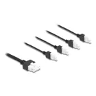 90173 - Cable Mini-Fit 4.2 mm 10 pin plug to 4 x DC 5.5 x 2.5 mm socket and 4