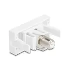 90844 - Easy 45 module IEC socket to F socket white